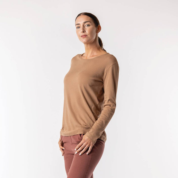 Organic Cotton - Layering Tee: Turmeric / M