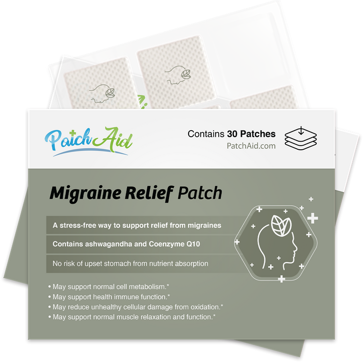 Migraine Relief Patch - Headache Relief & Relaxation Support: 1-Pack