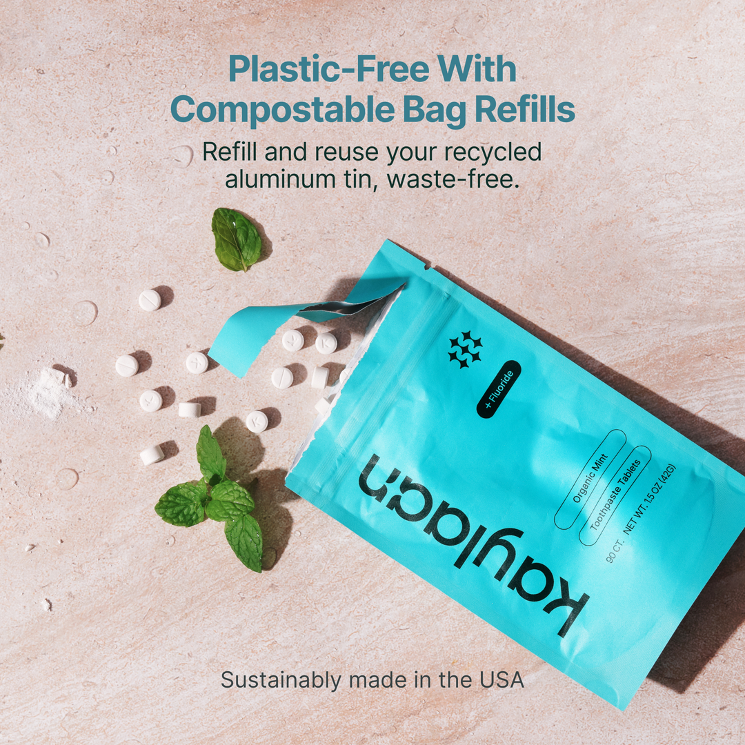 Toothpaste Tablets with Fluoride - 90ct - Mint