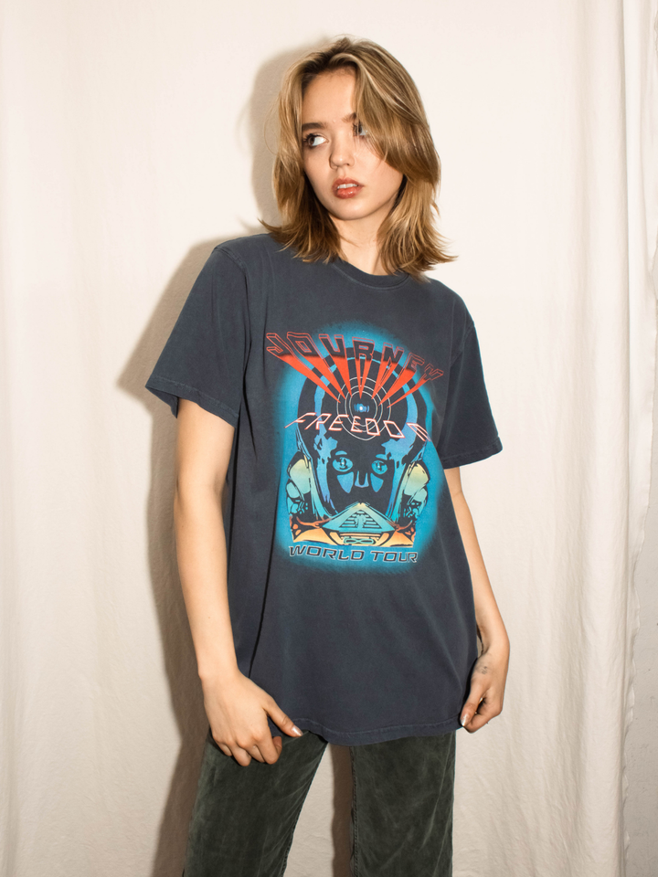 Journey World Tour Tee: Navy / M