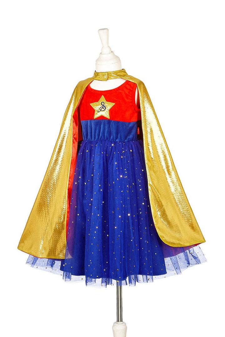 Superhero Girl Costume for Kids - Carnival use (sz 3-4 yrs)
