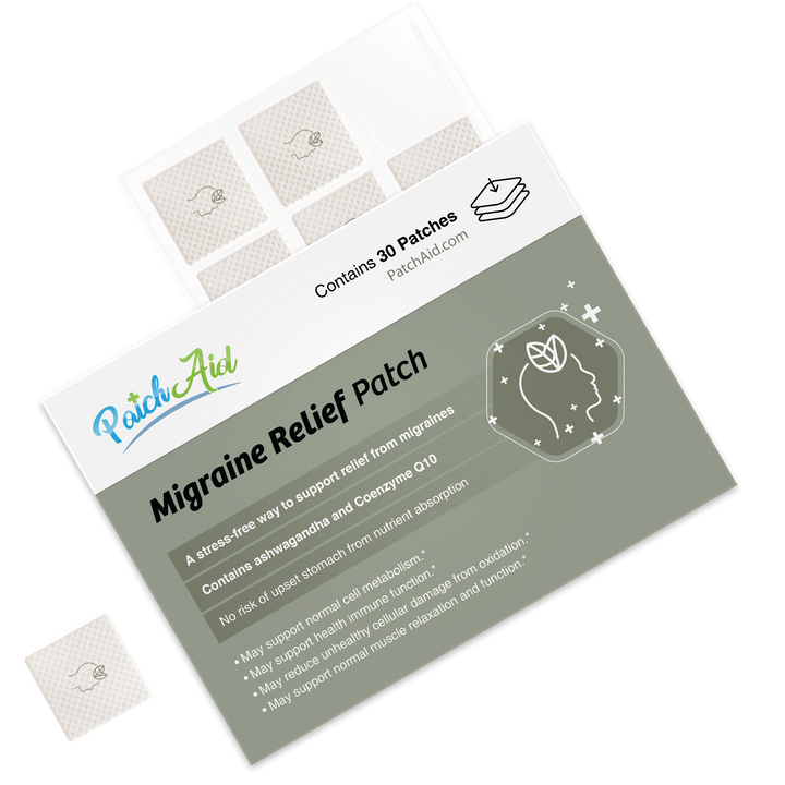 Migraine Relief Patch - Headache Relief & Relaxation Support: 1-Pack