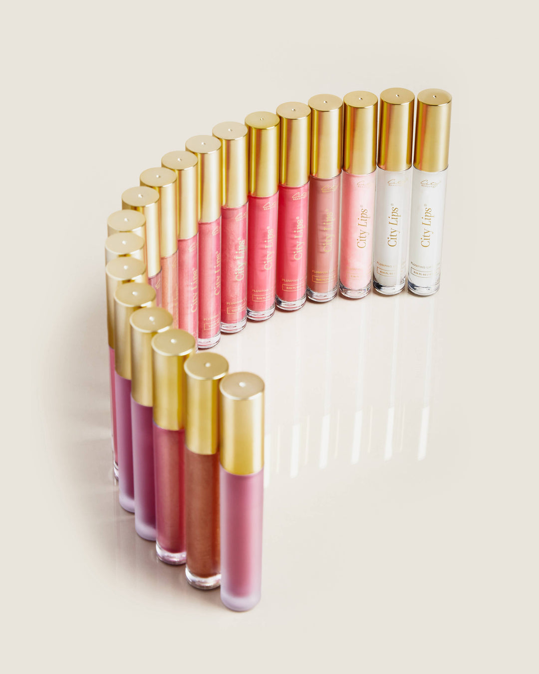 City Lips® - Lip Plumper Gloss: Tinsel Town in Folding Carton